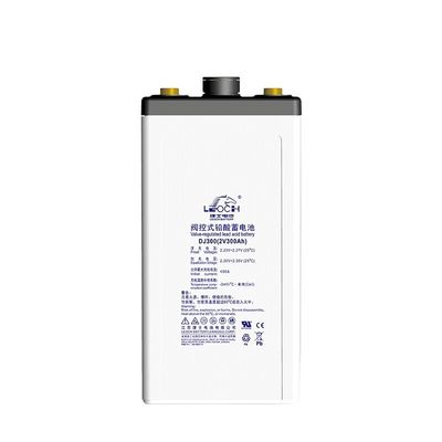 328mm ύψος 170mm μήκος Leoch DJ300 2V300Ah μπαταρία μολύβδου για ηλιακό πάνελ UPS Power