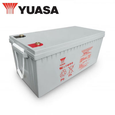 Η μπαταρία Yuasa NP200-12 12V200AH για παροχή ενέργειας έκτακτης ανάγκης και σύστημα ηλιακής ενέργειας