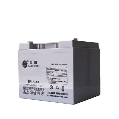 165mm πλάτος ιερός ήλιος SP12-40 Ηλιακή μπαταρία 12V40Ah για σύστημα επικοινωνίας