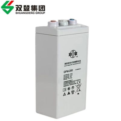 Shuangdeng GFM-200 Ηλιακή μπαταρία 2V200Ah για ηλεκτρικό σύστημα και αποθήκευση ηλιακής ενέργειας