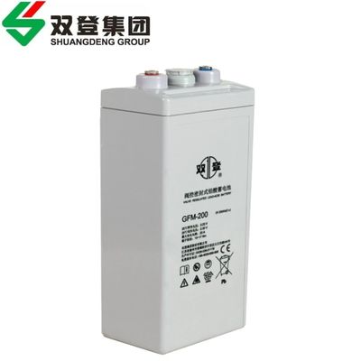 Shuangdeng GFM-200 Ηλιακή μπαταρία 2V200Ah για ηλεκτρικό σύστημα και αποθήκευση ηλιακής ενέργειας