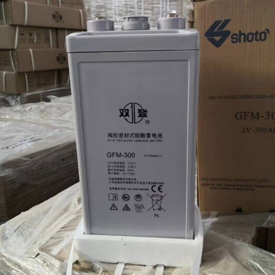Shuangdeng Regeneration GFM-300 Ηλιακή μπαταρία 2V300Ah για επικοινωνία ηλεκτρικής ενέργειας UPS