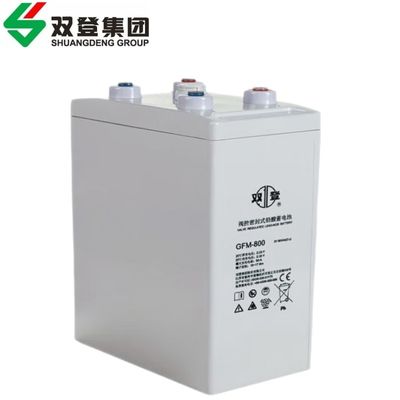 Shuangdeng GFM-800 2V800Ah μπαταρία μολύβδου για αποθήκευση ηλιακής ενέργειας