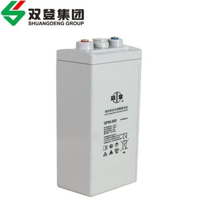 Διατήρηση Shuangdeng 2V300Ah μπαταρία μολύβδου για ηλιακό σύστημα αποθήκευσης ενέργειας