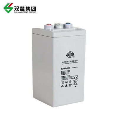 Shuangdeng GFM-400 Ηλιακή μπαταρία 2V400Ah Η τέλεια επιλογή για τα συστήματα ηλεκτρικής ενέργειας UPS
