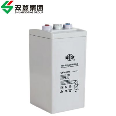 Shuangdeng GFM-400 Ηλιακή μπαταρία 2V400Ah Η τέλεια επιλογή για τα συστήματα ηλεκτρικής ενέργειας UPS