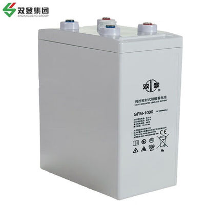 GFM-1000 Ηλιακή μπαταρία 2V1000Ah για σύστημα ασφάλειας ρεύματος πλάτος 181mm μήκος 370mm