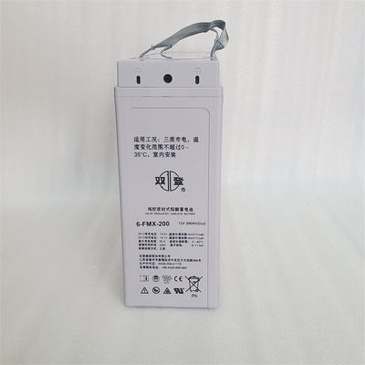 Shoto Seal Βαθύ κύκλο 6-FMX-200 Ηλιακή μπαταρία 12V200Ah για επικοινωνία ηλεκτρικής ενέργειας UPS