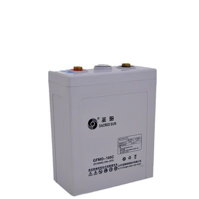 65mm πλάτος Sacred Sun GFMD-100C 2V100Ah μπαταρία μολύβδου για επικοινωνία ηλεκτρικής ενέργειας UPS