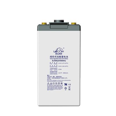 500Ah C10 Leoch μπαταρία DJ500 μπαταρία μολύβδου για ηλιακή αποθήκευση ενέργειας