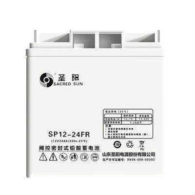 Sacred Sun SP12-24 Ηλιακή μπαταρία ολικού οξέος 12V24Ah για μηχανήματα παραγωγής και βιομηχανίας