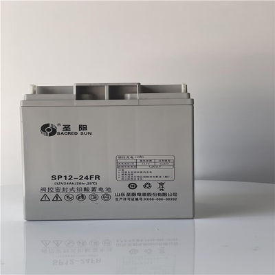 Sacred Sun SP12-24 Ηλιακή μπαταρία ολικού οξέος 12V24Ah για μηχανήματα παραγωγής και βιομηχανίας
