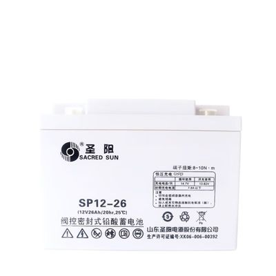 Sacred Sun SP12-26 Ηλιακή μπαταρία 12V26Ah για σύστημα ηλεκτρικής ενέργειας αποθήκευσης ηλιακής ενέργειας UPS