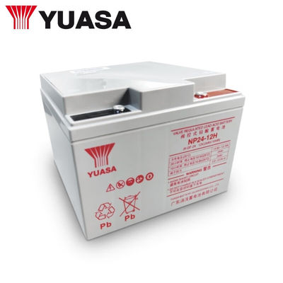 Η μπαταρία Yuasa NP24-1212V24AH για βιώσιμες εφαρμογές φωτισμού και ηλιακής ενέργειας