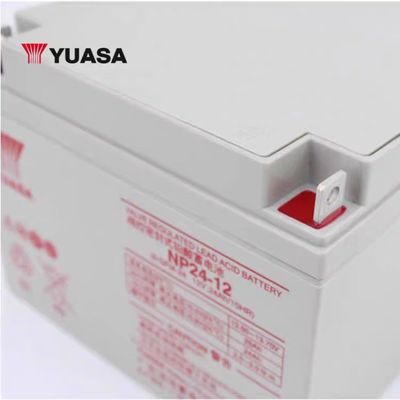 Η μπαταρία Yuasa NP24-1212V24AH για βιώσιμες εφαρμογές φωτισμού και ηλιακής ενέργειας