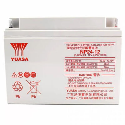Η μπαταρία Yuasa NP24-1212V24AH για βιώσιμες εφαρμογές φωτισμού και ηλιακής ενέργειας