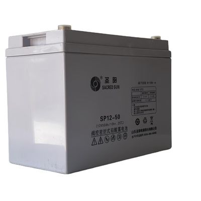 Η μπαταρία 12V50Ah για το σύστημα αποθήκευσης ενέργειας ηλιακού πάνελ από το Sacred Sun Sealed