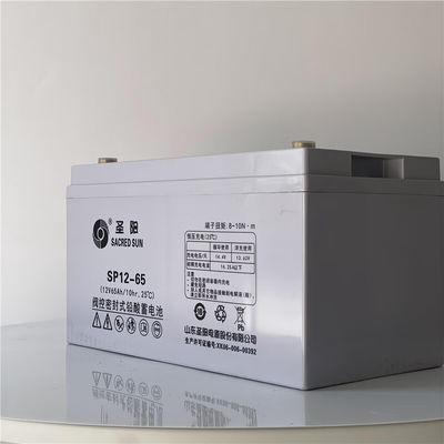Sacred Sun 12V65Ah μπαταρία μολύβδου για επικοινωνία ηλεκτρικής ενέργειας UPS Αποθήκευση ηλιακής ενέργειας
