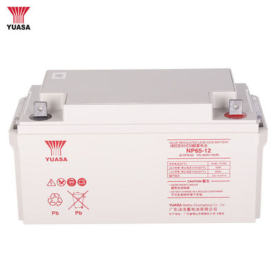 Η μπαταρία AGM NP65-1212V65AH για την παροχή ηλεκτρικής ενέργειας επικοινωνιών UPS EPS