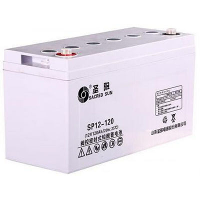12V120Ah Sacred Sun Regeneration Σφραγισμένη μπαταρία SP12-120 για επικοινωνία ηλεκτρικής ενέργειας UPS