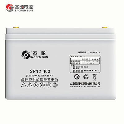 12V120Ah Sacred Sun Regeneration Σφραγισμένη μπαταρία SP12-120 για επικοινωνία ηλεκτρικής ενέργειας UPS