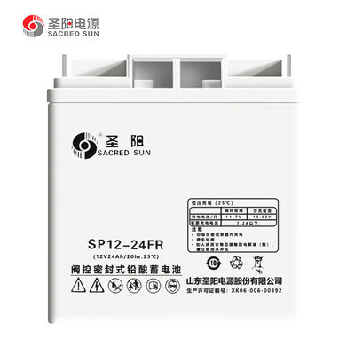 Sacred Sun SP12-24 12V24Ah μπαταρία μολύβδου για υποστήριξη ενέργειας σε οποιοδήποτε εύρος θερμοκρασίας