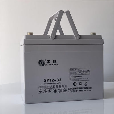 Αγία Ηλιακή Σφραγίδα SP12-33 Ηλιακή μπαταρία 12V33Ah
