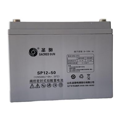 Ενίσχυρη Sacred Sun SP12-50 Ηλιακή μπαταρία 12V50Ah για σύστημα αποθήκευσης ηλιακής ενέργειας