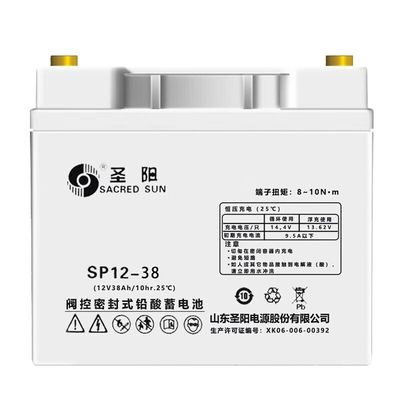 Εφαρμόσιμο εύρος θερμοκρασίας -15 C-45 C Sacred Sun SP12-100 μπαταρία για συστήματα ενέργειας