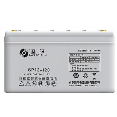 Sacred Sun SP12-120 12V120Ah μπαταρία μολύβδου για αποθήκευση ηλιακής ενέργειας και τροφοδοσία UPS