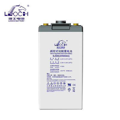 2V600Ah Leoch μπαταρία DJ600 για συστήματα αποθήκευσης ηλιακής ενέργειας UPS Power Communication
