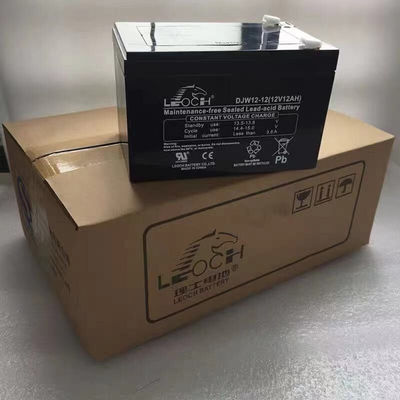Η μπαταρία Leoch DJW12-12 12V12Ah Η μπαταρία μολύβδου για επικοινωνία και διαρκή υποστήριξη