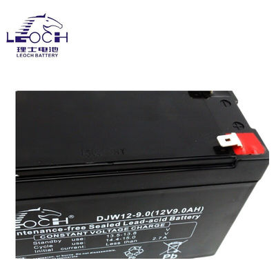 Αδύναμος δοχείο ABS Leoch μπαταρία DJW12-9.0 12V9Ah για σύστημα ηλεκτροδότησης μηχανών UPS