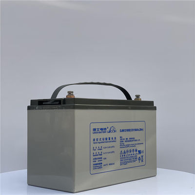 Μέγιστο ρεύμα φόρτισης 25A 12V100Ah μπαταρία μολύβδου για σύστημα ηλεκτροπαραγωγής ηλιακής ενέργειας