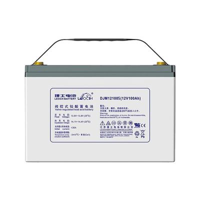 Η μπαταρία Leoch DJM12100S 12V100Ah για αποθήκευση ηλιακής ενέργειας