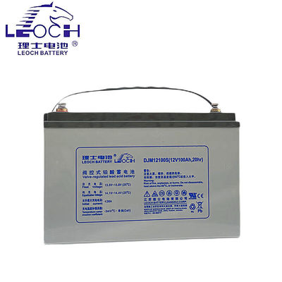 Η μπαταρία Leoch DJM12100S 12V100Ah για αποθήκευση ηλιακής ενέργειας