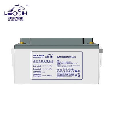12V65Ah Leoch μπαταρία DJM1265S για ηλιακό σύστημα αποθήκευσης ενέργειας
