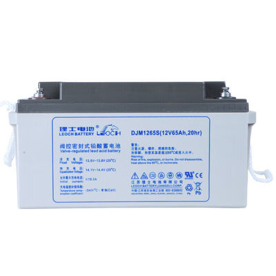 12V65Ah Leoch μπαταρία DJM1265S για ηλιακό σύστημα αποθήκευσης ενέργειας