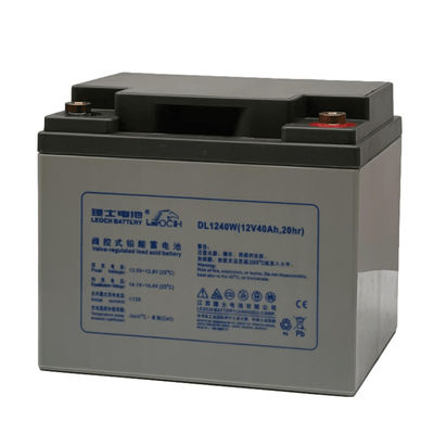 Μακροχρόνια 12V40Ah σφραγισμένη επαναφορτιζόμενη μπαταρία DJM1240S για επικοινωνία ηλεκτρικής ενέργειας UPS